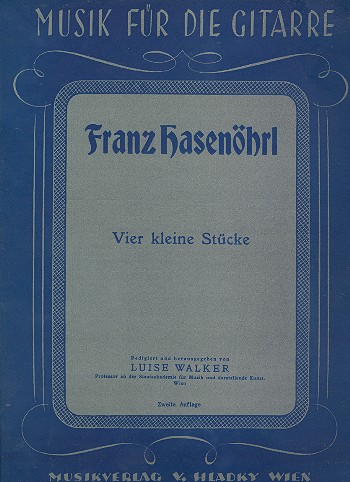 4 kleine Stücke  für Gitarre  
