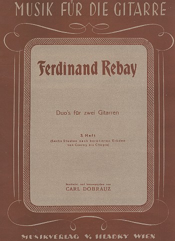 Duos&nbsp;&nbsp;für 2 Gitarren&nbsp;&nbsp;Spielpartitur