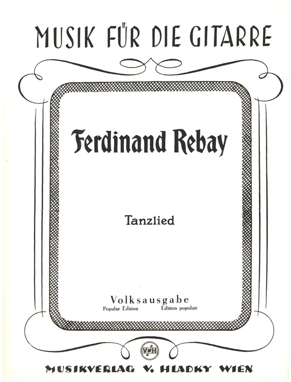 Tanzlied&nbsp;&nbsp;für Gitarre&nbsp;&nbsp;