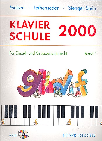 Klavierschule 2000 Band 1 (+CD)  für Klavier  