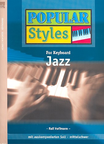 Popular Styles for Keyboard&nbsp;&nbsp;vol.3 Jazz&nbsp;&nbsp;