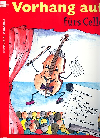 Vorhang auf fürs Cello &nbsp;&nbsp;für junge Cellisten (1. Lage eng)&nbsp;&nbsp;