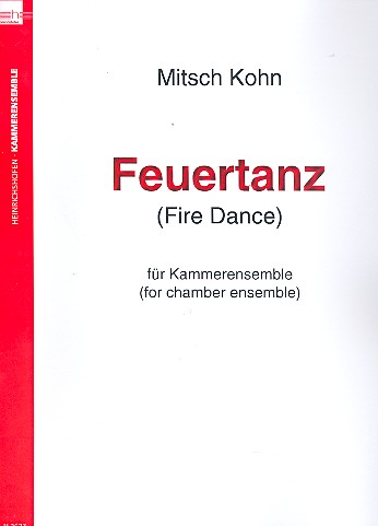 Feuertanz für 10 Instrumente&nbsp;&nbsp;Partitur&nbsp;&nbsp;
