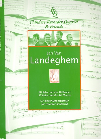 Ali Baba und die 40 Räuber&nbsp;&nbsp;für Blockflötenorchester&nbsp;&nbsp;Partitur