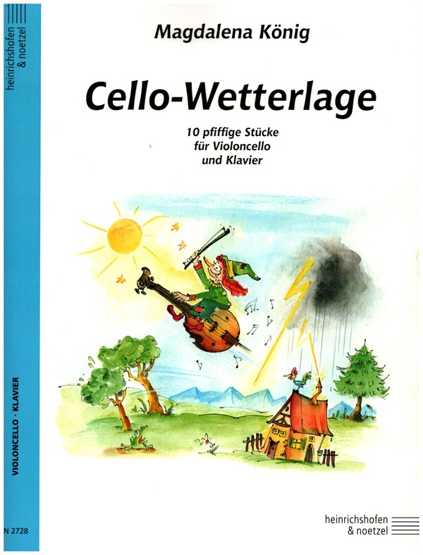 Cello-Wetterlage&nbsp;&nbsp;für Violoncello und Klavier&nbsp;&nbsp;