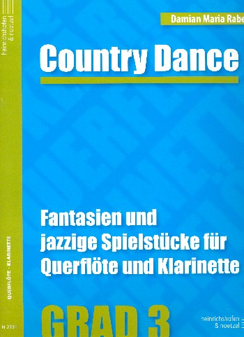 Country Dance&nbsp;&nbsp;für Flöte und Klarinette&nbsp;&nbsp;Spielpartitur