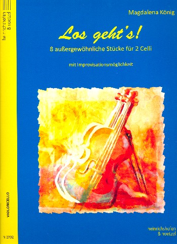 Los geht's!&nbsp;&nbsp;für 2 Violoncelli&nbsp;&nbsp;Spielpartitur