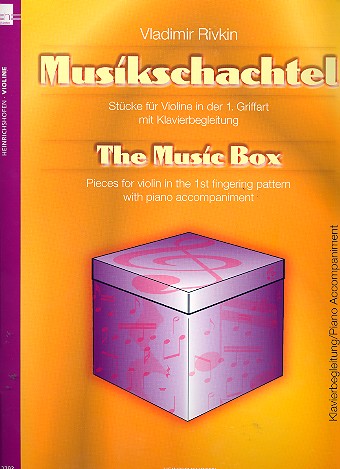 Die Musikschachtel Band 1&nbsp;&nbsp;für Violine und Klavier&nbsp;&nbsp;Klavierbegleitung