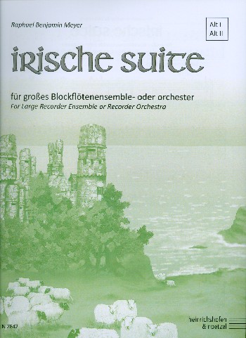 Irische Suite  für Blockflöten-Ensemble  SpielpartiturAlt 1/Alt 2
