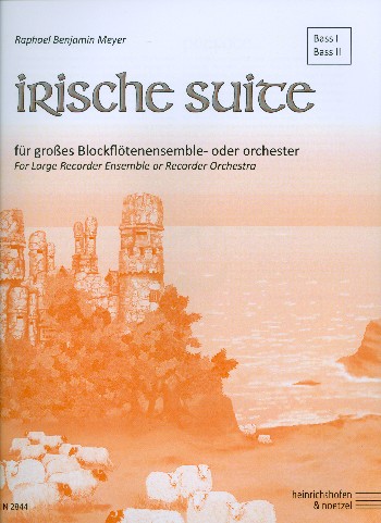 Irische Suite  für Blockflöten-Ensemble  Spielpartitur Bass 1/Bass 2