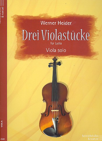 3 Violastücke für Lydia  für Viola  