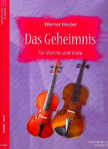 Das Geheimnis&nbsp;&nbsp;für Violine und Viola&nbsp;&nbsp;Partitur und Stimme