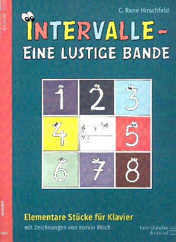 Intervalle - Eine lustige Bande  für Klavier  