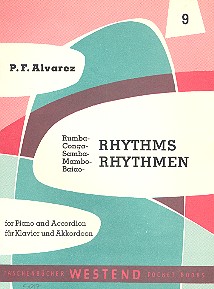 Rumba - Conga -Samba - Mambo -&nbsp;&nbsp;Baiao - Rhythms: for piano&nbsp;&nbsp;