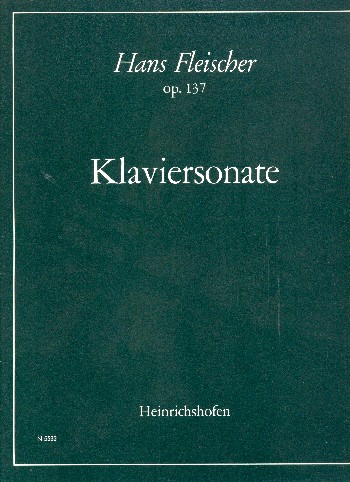 Sonate op.137  für Klavier  
