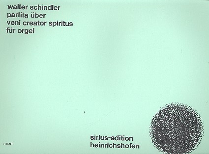 Partita über Veni creator spiritus  für Orgel  