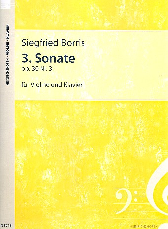 Sonate op.30,3 für Violine und Klavier  Archivkopie  