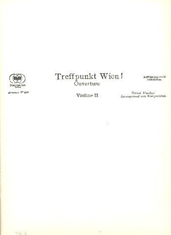 Treffpunkt Wien  für Orchester  Stimmen