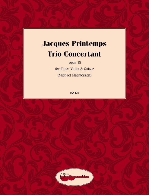 Trio concertant op.18&nbsp;&nbsp;für Flöte, Violine und Gitarre&nbsp;&nbsp;Partitur und Stimmen