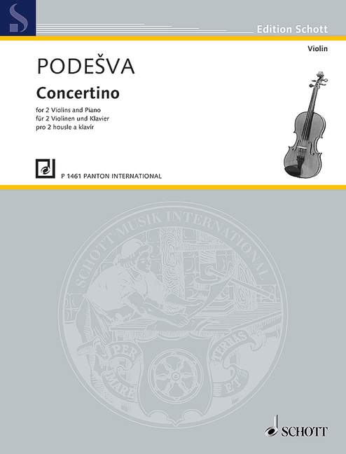 Podesva, Jaromir: Concertino&nbsp;&nbsp;für 2 Violinen und Klavier&nbsp;&nbsp;