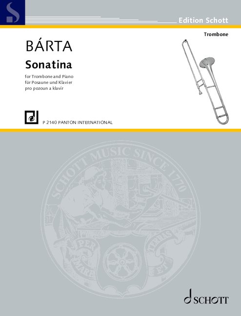 Bárta, Lubor: Sonatina  für Posaune und Klavier  