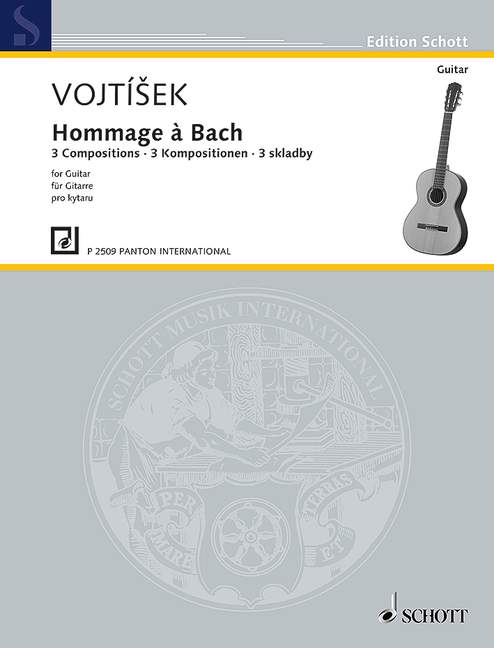 Vojtisek, Martin, Hommage à Bach&nbsp;&nbsp;für Gitarre&nbsp;&nbsp;