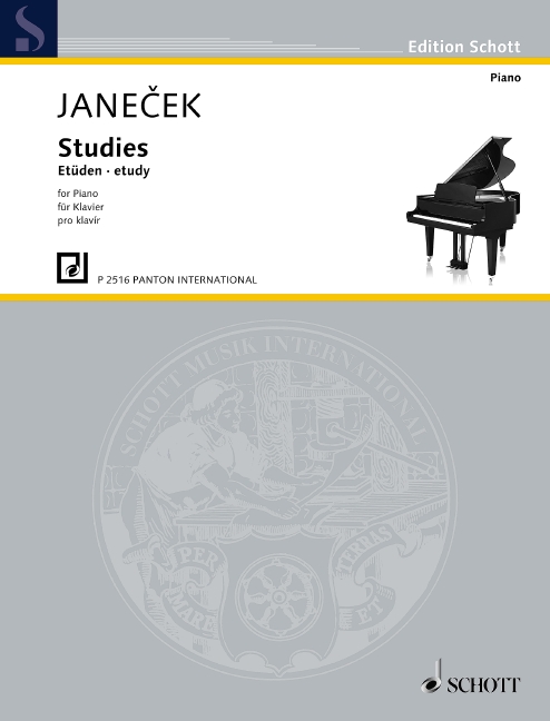 Janecek, Karel, Etüden&nbsp;&nbsp;für Klavier&nbsp;&nbsp;