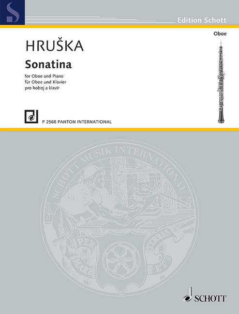 Hruska, Jaromir, Sonatina&nbsp;&nbsp;für Oboe und Klavier&nbsp;&nbsp;