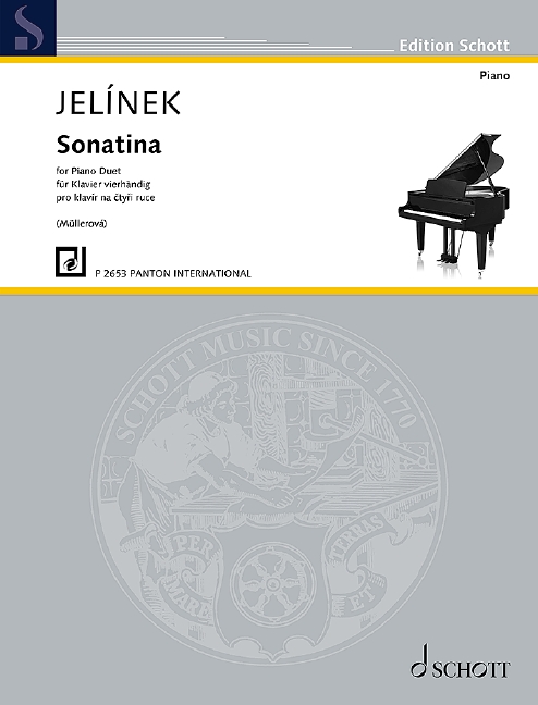 Jelinek, Stanislav, Sonatina&nbsp;&nbsp;für Klavier 4-händig&nbsp;&nbsp;