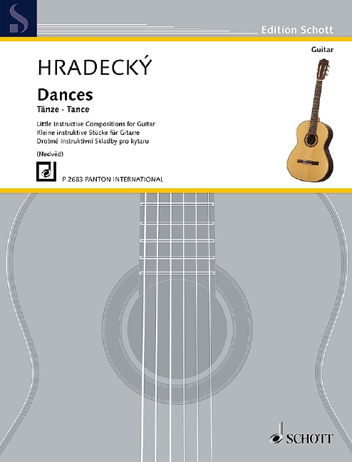 Hradecky, Emil, Tänze&nbsp;&nbsp;für Gitarre&nbsp;&nbsp;