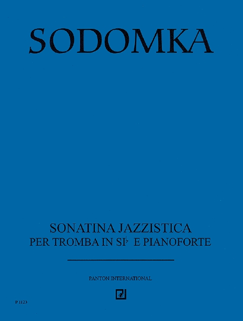 Sonatina Jazzistica op.8b  für Trompete und Klavier  