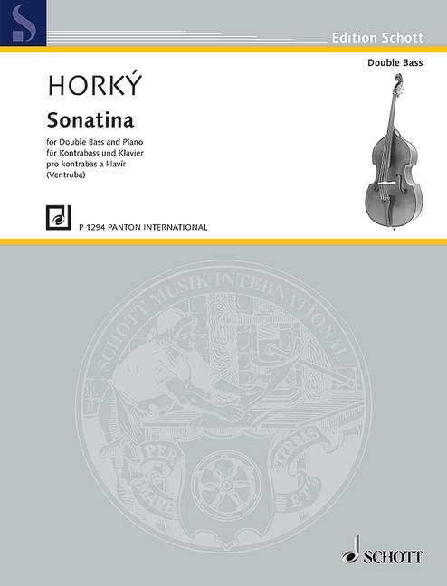 Hork², Karel: Sonatina&nbsp;&nbsp;für Kontrabass und Klavier&nbsp;&nbsp;