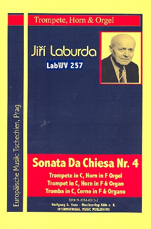 Sonata da chiesa no.4 LabWV257  für Trompete in C, Horn in F und Orgel  Stimmen