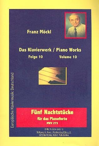 5 Nachtstücke MWV273  für Klavier  