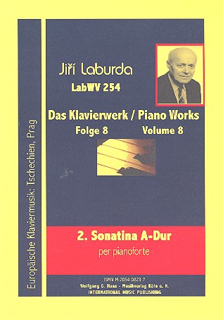 Sonatina A-Dur Nr.2 LabWV254&nbsp;&nbsp;für Klavier&nbsp;&nbsp;