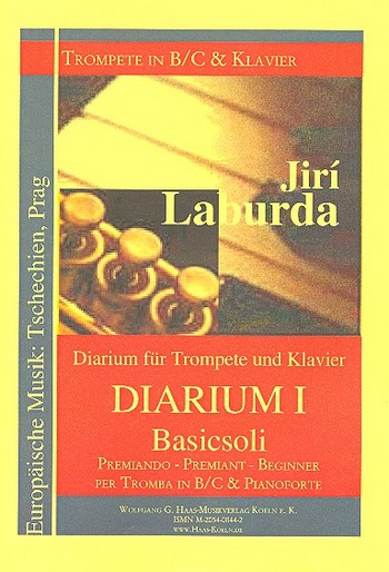 Diarium Band 1 LabWV316  für Trompete (B/C) und Klavier  