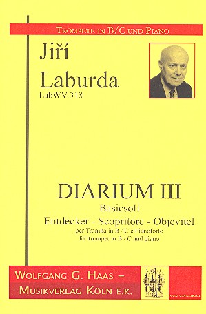 Diarium Band 3 LabWV318  für Trompete (B/C) und Klavier  