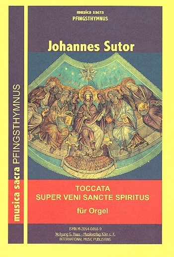 Toccata super veni Sancte Spiritus  für Orgel  