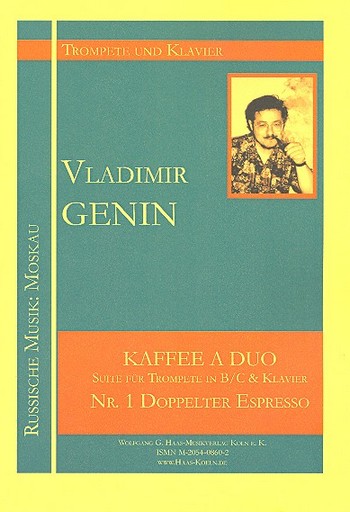 Doppelter Espresso für&nbsp;&nbsp;Trompete (B/C) und Klavier&nbsp;&nbsp;