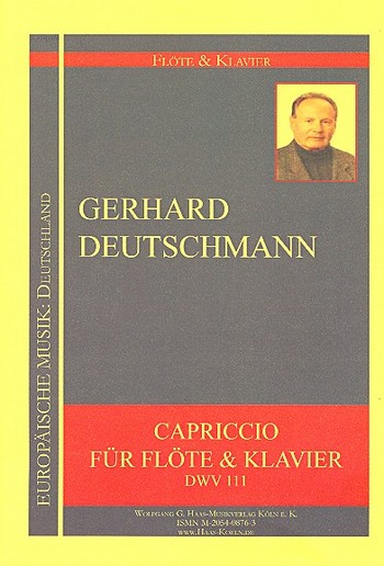Capriccio DWV111 für Flöte und Klavier    