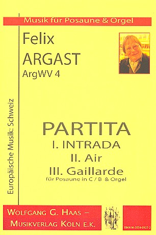 Partita ArgWV4 für Posaune und Orgel&nbsp;&nbsp;&nbsp;&nbsp;