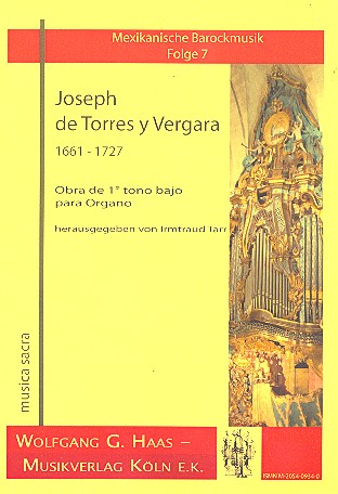 Obra de 1° tono bajo&nbsp;&nbsp;für Orgel&nbsp;&nbsp;