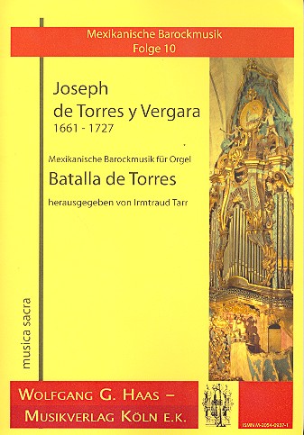 Batalla de Torres&nbsp;&nbsp;für Orgel&nbsp;&nbsp;