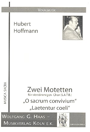 2 Motetten für gem Chor a cappella  Partitur  