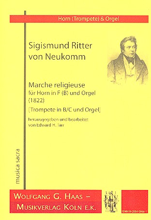 Marche religieuse&nbsp;&nbsp;für Horn (Trompete) und Orgel&nbsp;&nbsp;
