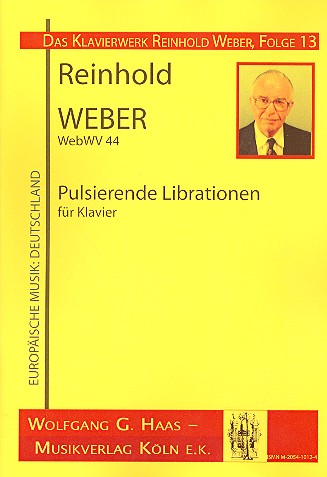 Pulsierende Librationen WebWV44  für Klavier  