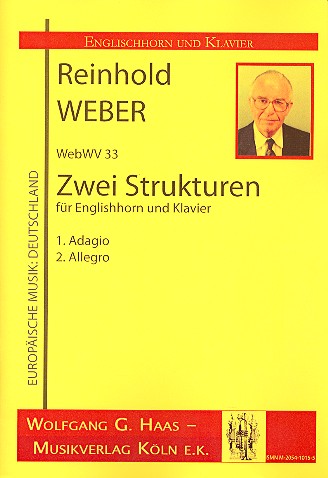 2 Strukturen WebWV33 für Englischhorn  und Klavier  