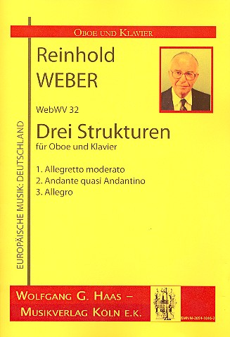 3 Strukturen WebWV32 für Oboe  und Klavier  