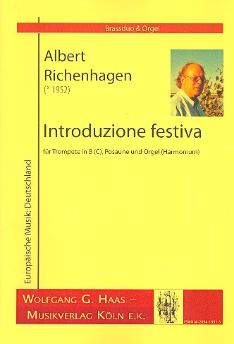 Introduzione festiva&nbsp;&nbsp;für Trompete, Posaune und Orgel&nbsp;&nbsp;