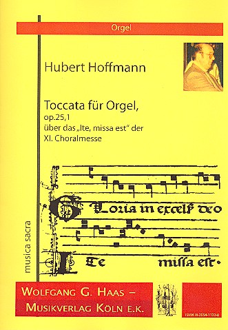 Toccata op.25,1  für Orgel  